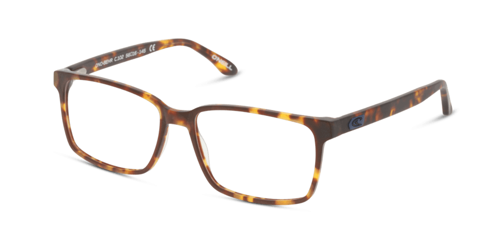 O'Neil ONO-BEHR-102 102 férfi téglalap alakú és havana színű szemüveg