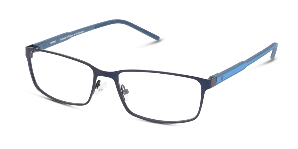 Unofficial UNOM0303 férfi téglalap alakú és kék színű szemüveg
