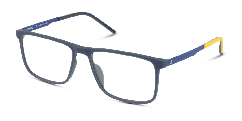 Unofficial UNOM0100 férfi téglalap alakú és kék színű szemüveg