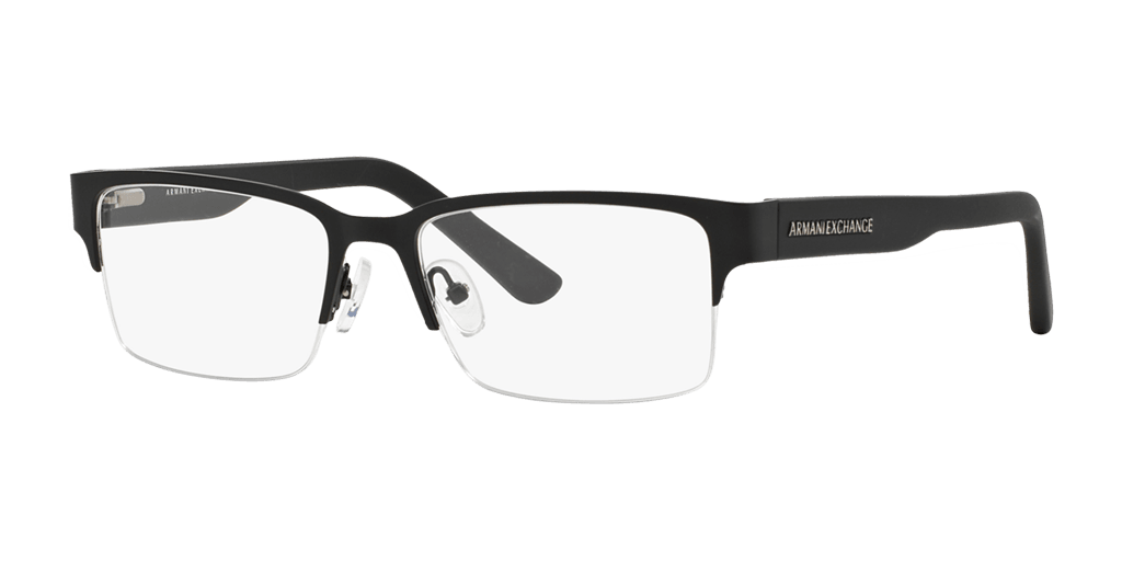 Armani Exchange 0AX1014 férfi téglalap alakú és fekete színű szemüveg