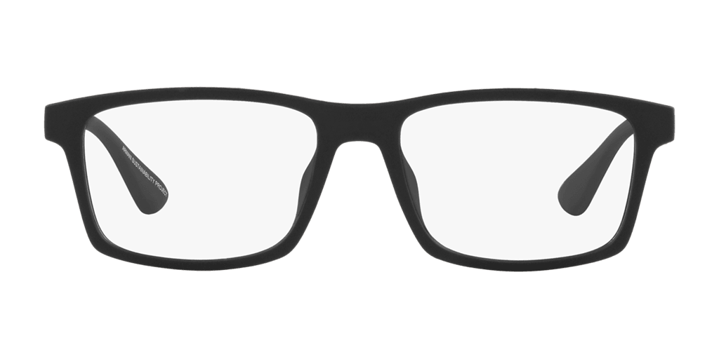Armani Exchange AX3083U 8078 férfi téglalap alakú és fekete színű szemüveg