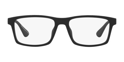 Armani Exchange 0AX3083U férfi téglalap alakú és fekete színű szemüveg