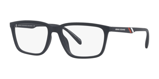 Armani Exchange AX3089U 8181 férfi négyzet alakú és kék színű szemüveg