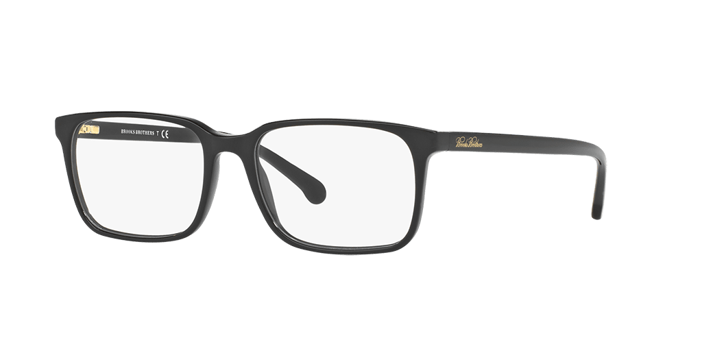Brooks Brothers 0BB2033 férfi téglalap alakú és fekete színű szemüveg