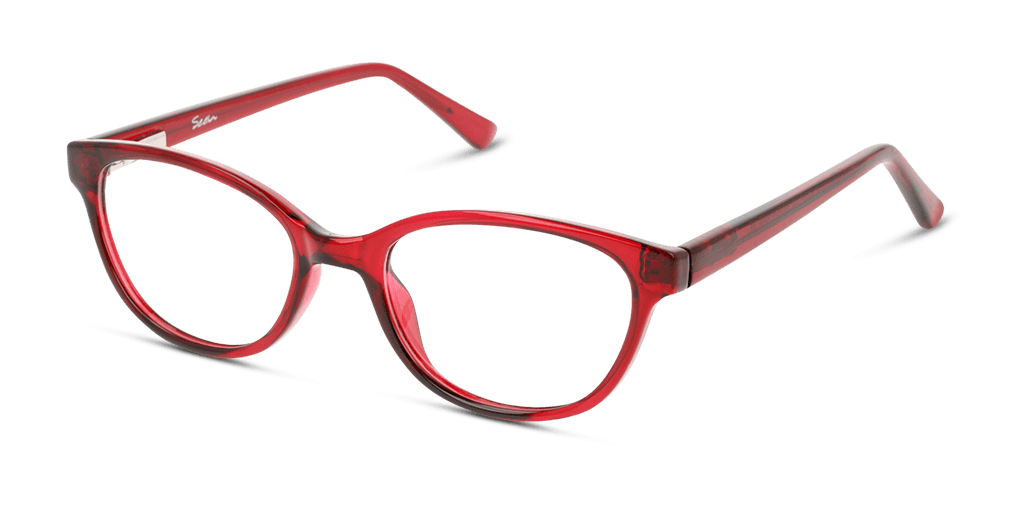 Seen SNJK05 gyermek mandula alakú és piros színű szemüveg