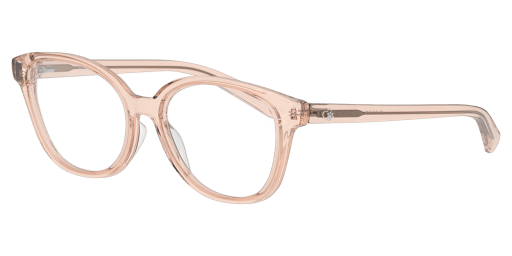 Unofficial 0UJ3008 gyermek mandula alakú és bézs színű szemüveg