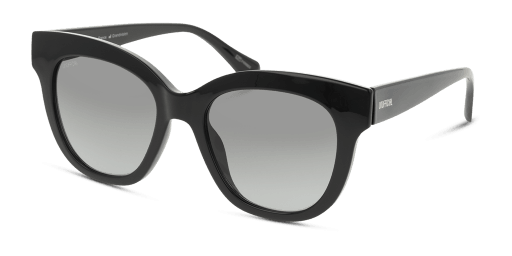 Unofficial UNSF0126 női macskaszem alakú és fekete színű napszemüveg