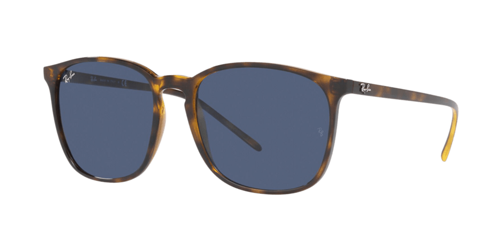 Ray-Ban 0RB4387 női négyzet alakú és havana színű napszemüveg