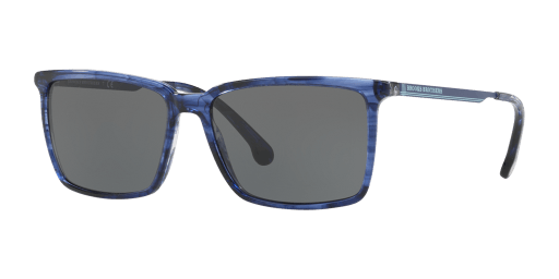 Brooks Brothers BB5038S 614087 férfi téglalap alakú és kék színű napszemüveg