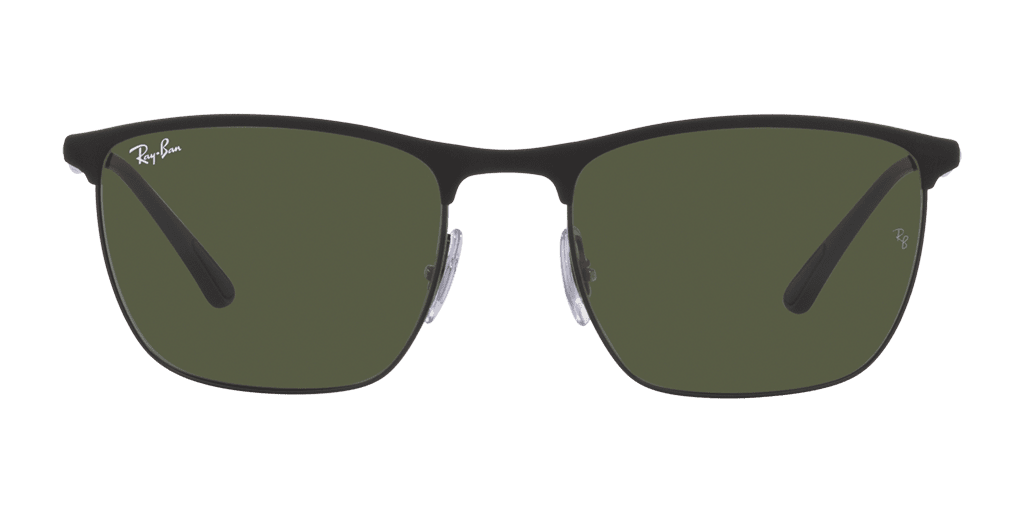 Ray-Ban 0RB3686 férfi négyzet alakú és fekete színű napszemüveg