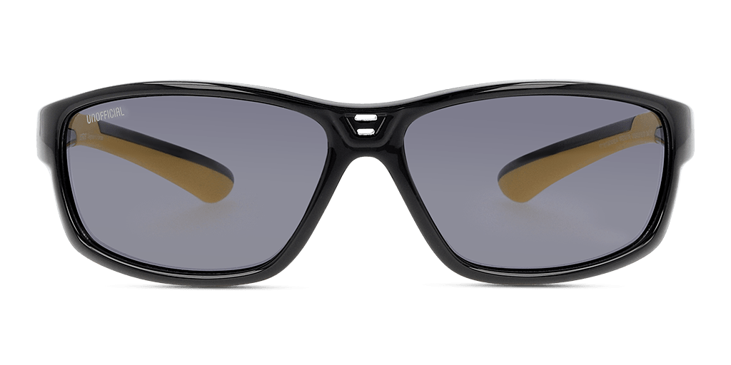 Unofficial UNSK0010 BYG0 gyermek téglalap alakú és fekete színű napszemüveg