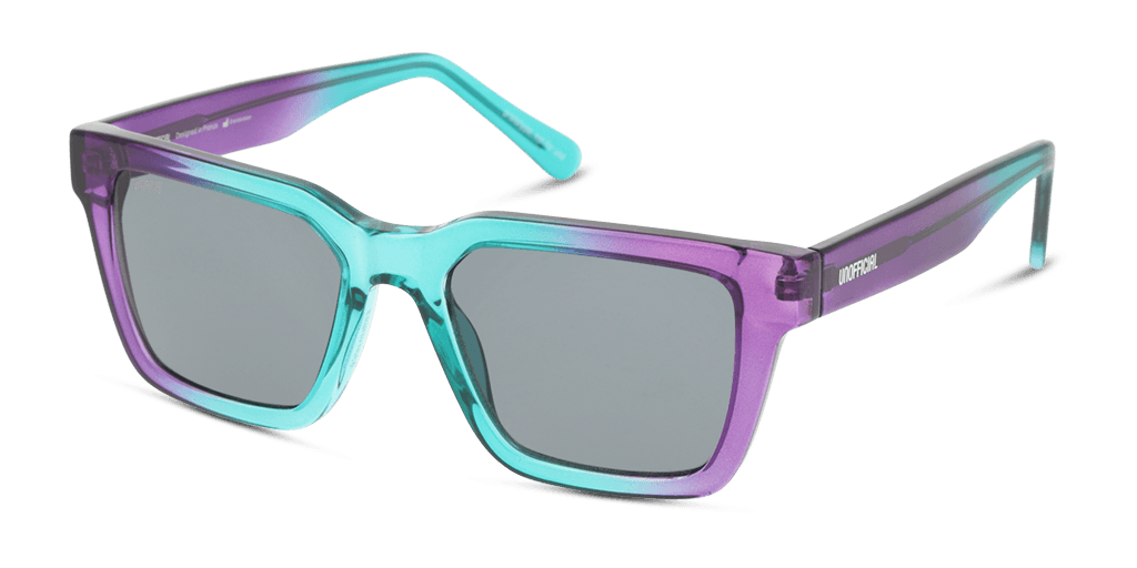 Unofficial UNST0023 gyermek négyzet alakú és lila színű napszemüveg