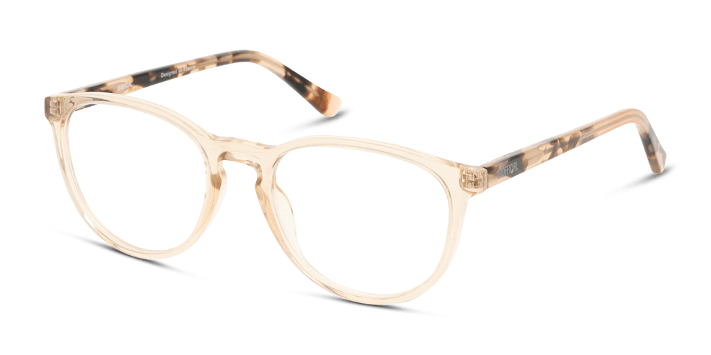 Unofficial UNOF0235 FH00 női pantó alakú és bézs színű szemüveg