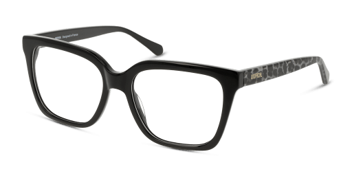 Unofficial UNOF0203 BX00 női négyzet alakú és fekete színű szemüveg