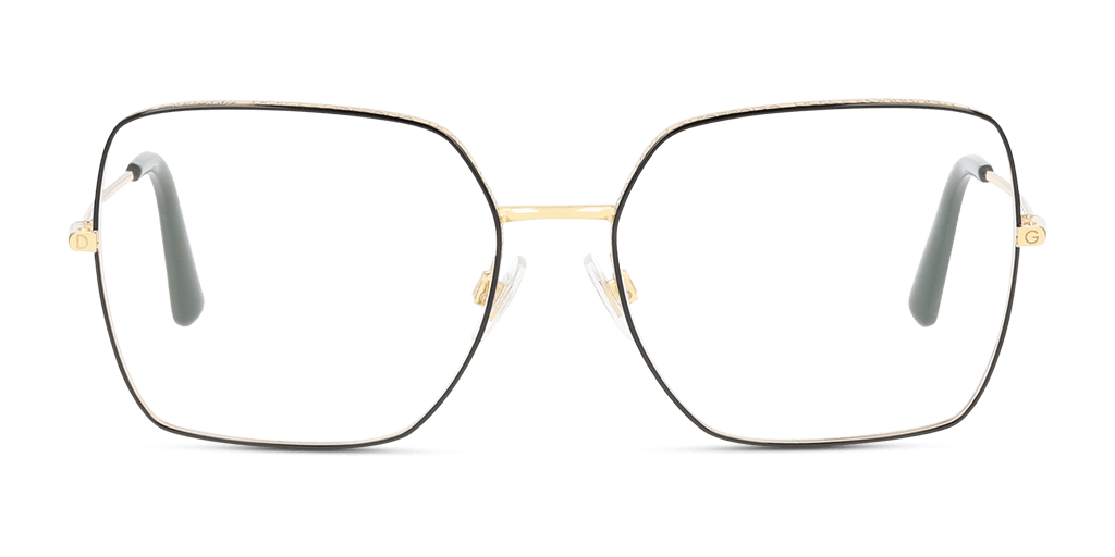 Dolce and Gabbana 0DG1323 női négyzet alakú és fekete színű szemüveg
