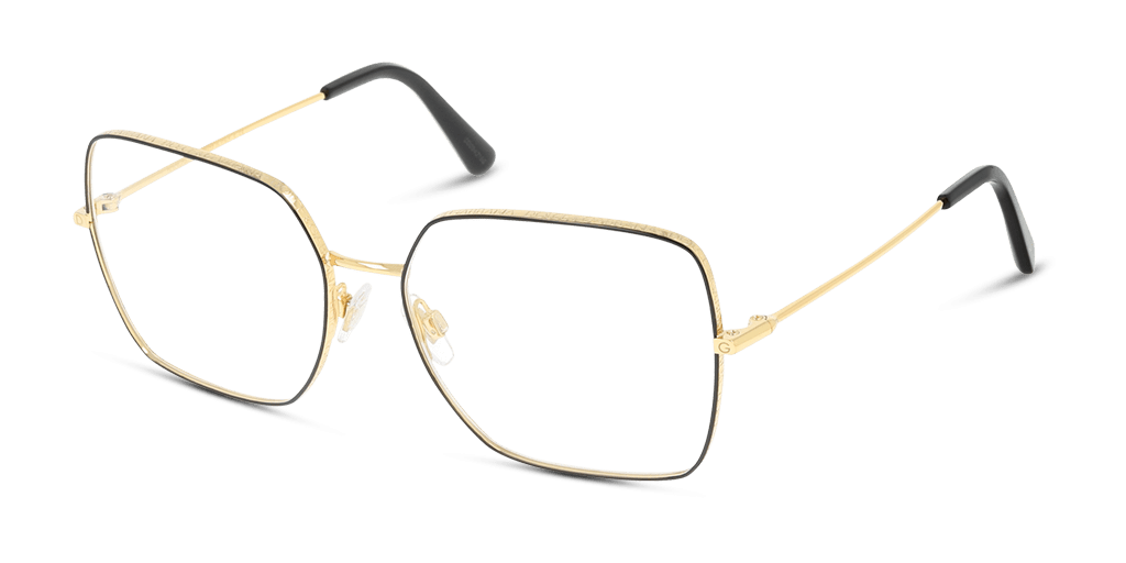 Dolce and Gabbana 0DG1323 női négyzet alakú és fekete színű szemüveg