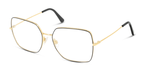 Dolce and Gabbana 0DG1323 női négyzet alakú és fekete színű szemüveg