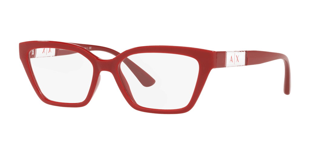 Armani Exchange 0AX3092 női macskaszem alakú és piros színű szemüveg