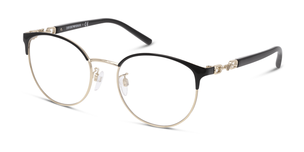 Emporio Armani 0EA1126 női kerek alakú és fekete színű szemüveg