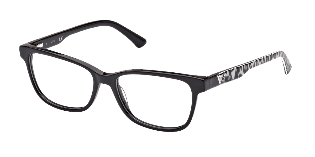 Guess GU2943 001 női téglalap alakú és fekete színű szemüveg