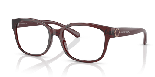 Armani Exchange AX3098 8241 női téglalap alakú és transzparens színű szemüveg