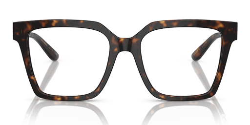 Dolce and Gabbana 0DG3376B női négyzet alakú és havana színű szemüveg