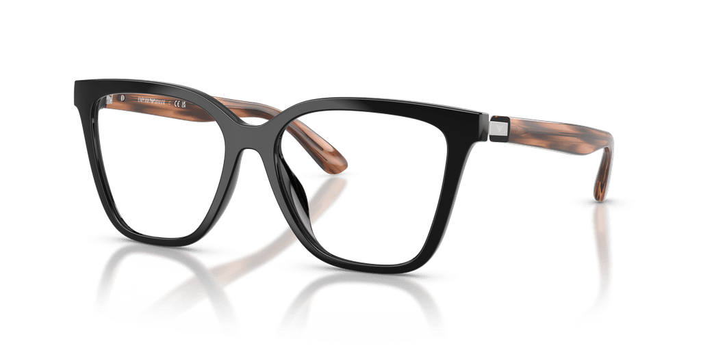 Emporio Armani 0EA4254U női macskaszem alakú és fekete színű szemüveg