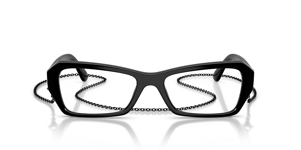 Vogue 0VO5656U női macskaszem alakú és fekete színű szemüveg Vogue 0VO5656U női macskaszem alakú és fekete színű szemüveg