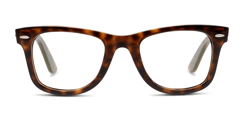 Ray-Ban Wayfarer Ease RX4340V 2012 férfi téglalap alakú és havana színű szemüveg