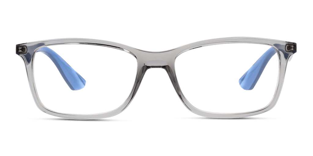 Ray-Ban RX7047 férfi téglalap alakú és szürke színű szemüveg