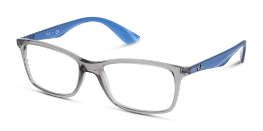 Ray-Ban RX7047 férfi téglalap alakú és szürke színű szemüveg