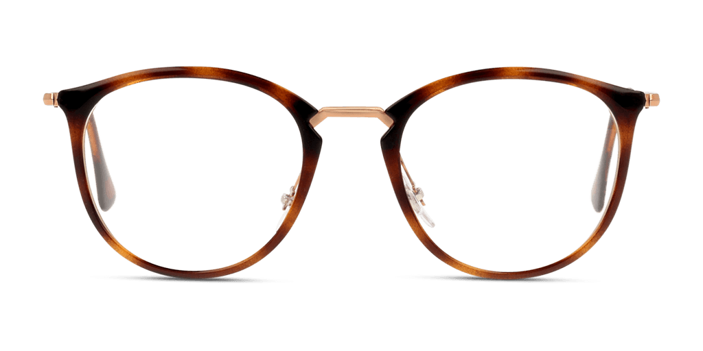 Ray-Ban RX7140 5687 férfi pantó alakú és havana színű szemüveg