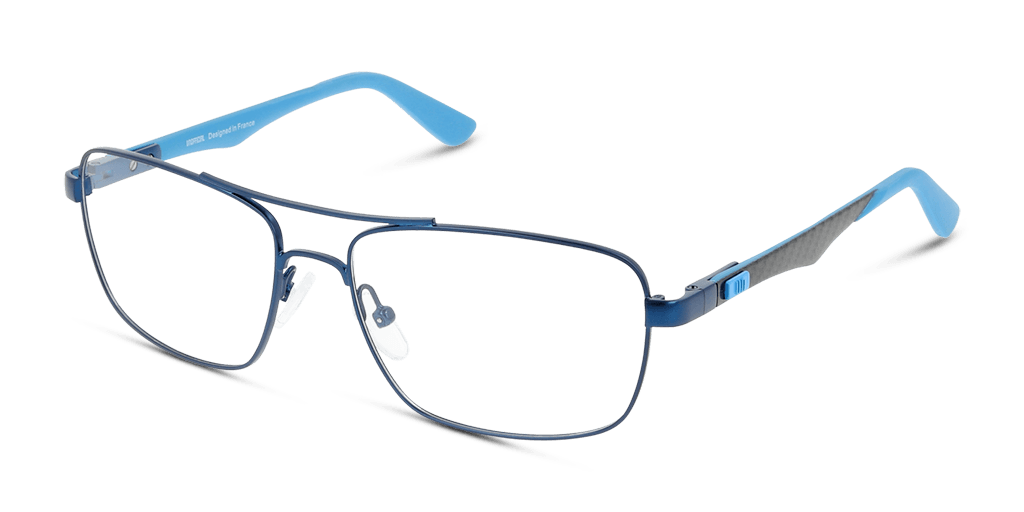 Unofficial UNOM0091 férfi téglalap alakú és kék színű szemüveg