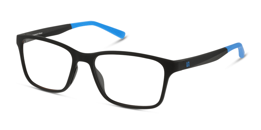 Unofficial UNOM0198 BC00 férfi téglalap alakú és fekete színű szemüveg
