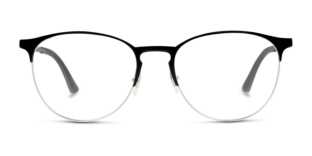 Ray-Ban RX6375 2861 férfi pantó alakú és ezüst színű szemüveg