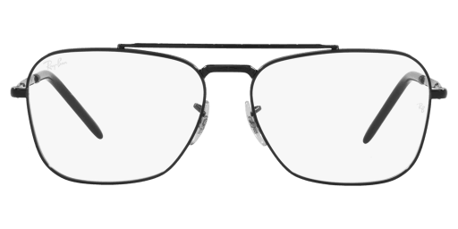 Ray-Ban 0RX3636V férfi négyzet alakú és fekete színű szemüveg