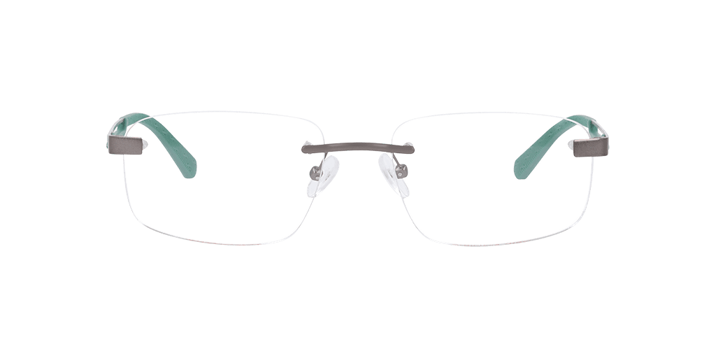 Unofficial 0UO1194 férfi téglalap alakú és szürke színű szemüveg