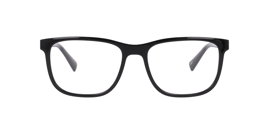 Unofficial 0UO6211 férfi téglalap alakú és fekete színű szemüveg