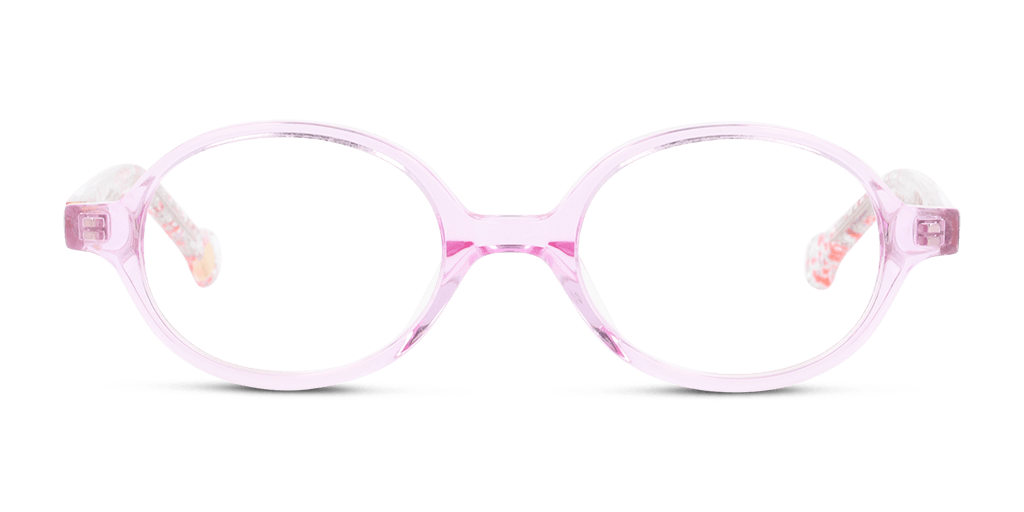 Unofficial UNOK0007 gyermek ovális alakú és rózsaszín színű szemüveg