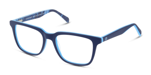 Unofficial UNOT0057 CC00 gyermek négyzet alakú és kék színű szemüveg