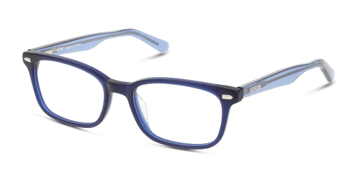 Unofficial UNOT0007 CL00 gyermek téglalap alakú és kék színű szemüveg