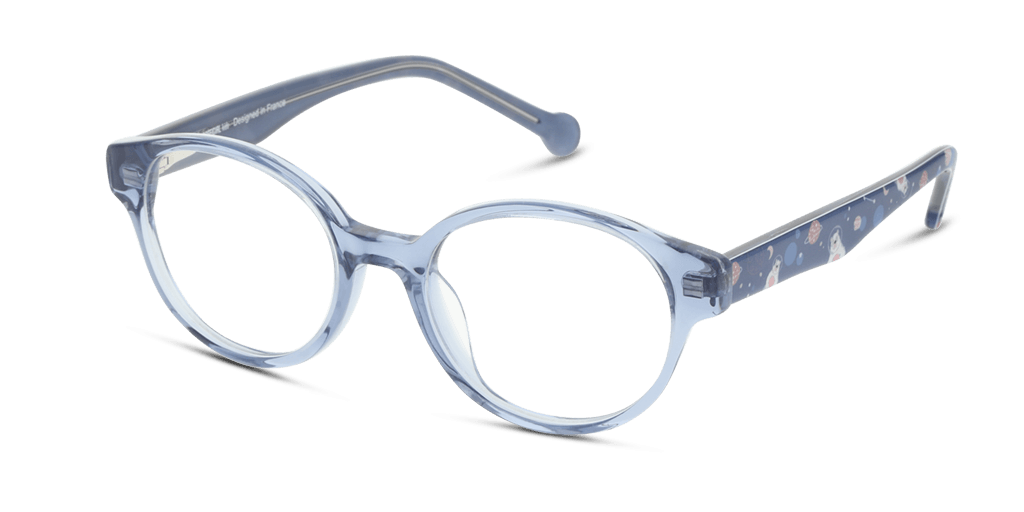 Unofficial UNOK0034 gyermek pantó alakú és kék színű szemüveg