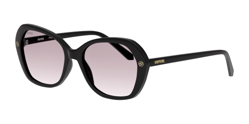 Unofficial UNSF0163 női mandula alakú és fekete színű napszemüveg