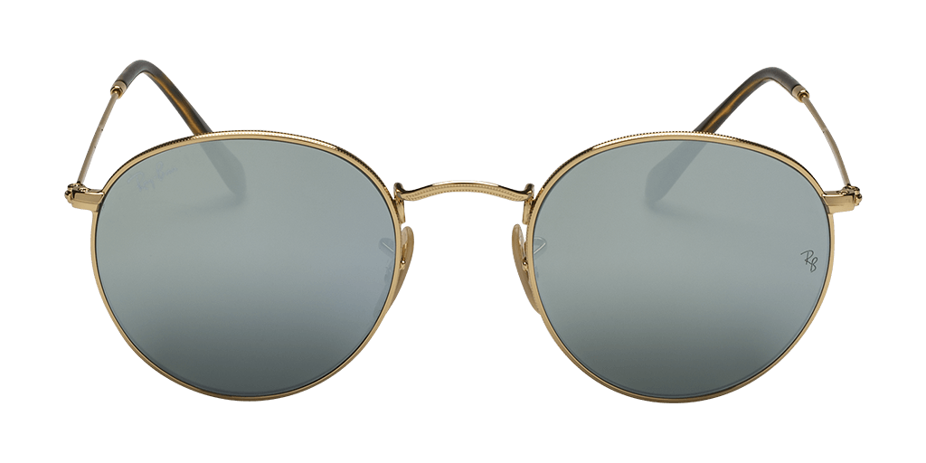 Ray-Ban RB3447N 001/30 férfi pantó alakú és arany színű napszemüveg