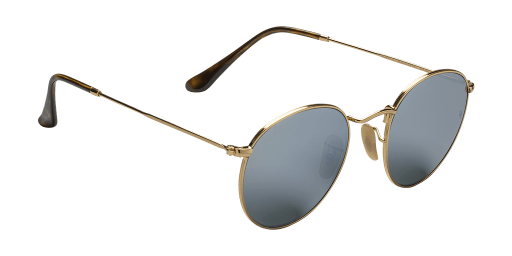 Ray-Ban RB3447N 001/30 férfi pantó alakú és arany színű napszemüveg
