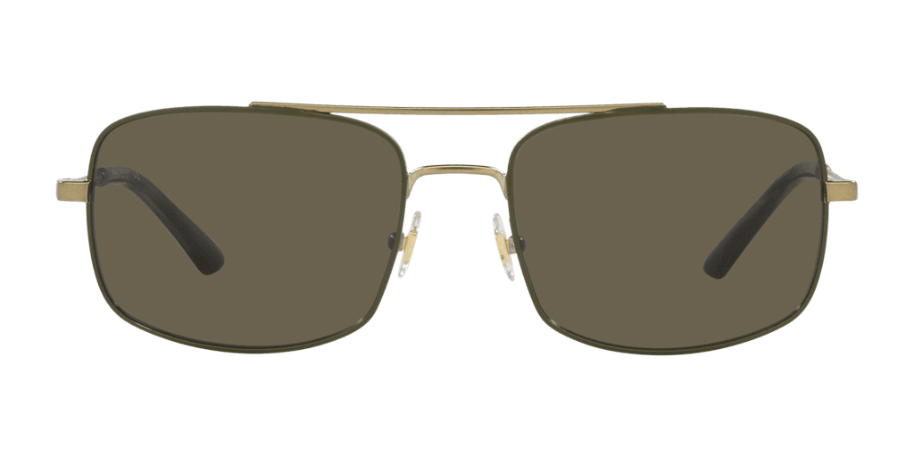 Brooks Brothers 0BB4060 férfi téglalap alakú és arany színű napszemüveg