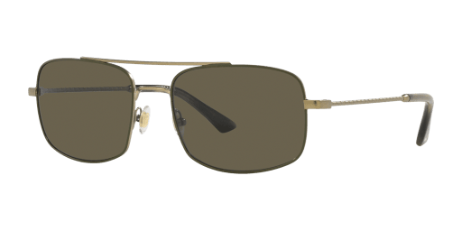 Brooks Brothers 0BB4060 férfi téglalap alakú és arany színű napszemüveg