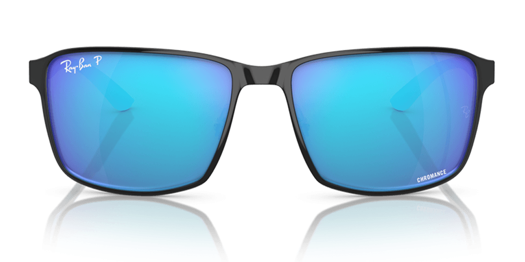 Ray-Ban 0RB3721CH férfi négyzet alakú és fekete színű napszemüveg