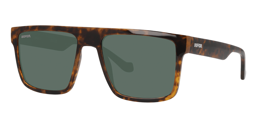 Unofficial UO6044/UNSM0111 férfi téglalap alakú és havana színű napszemüveg