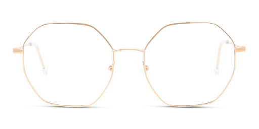 Unofficial UNOF0189 PP00 női hatszögletű alakú és rózsaszín színű szemüveg